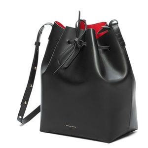 Mansur Gavriel Black Bucket Bag